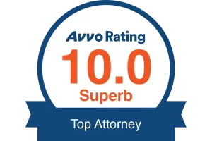 Avvo Rating 10.0 Superb — Top Attorney